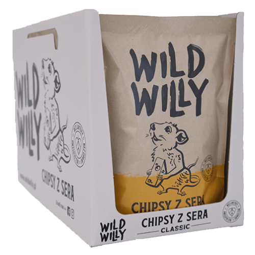 Chipsy z sera Pakiet 8x50g