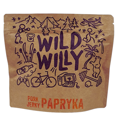 Suszona wieprzowina - Papryka 100 g