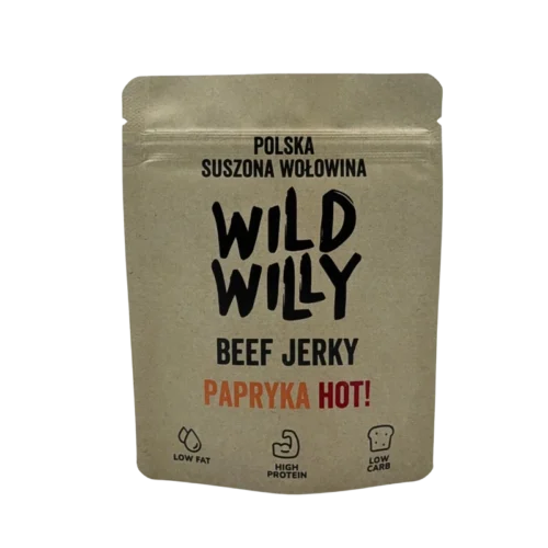 Wild Willy Papryka Hot, najostrzejsza odmiana w naszym asortymencie.