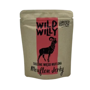 Wild Willy przekąska z suszonego mięso muflona
